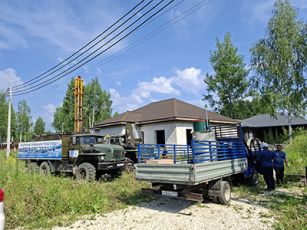 Скважина и обустройство для частного дома в КП «Фаворит»
